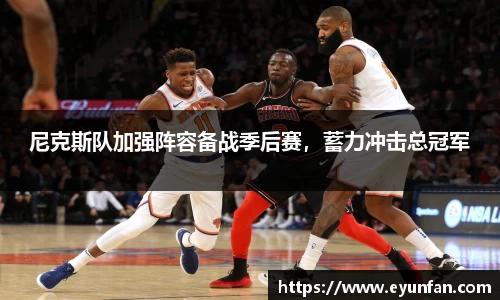 尼克斯队加强阵容备战季后赛，蓄力冲击总冠军